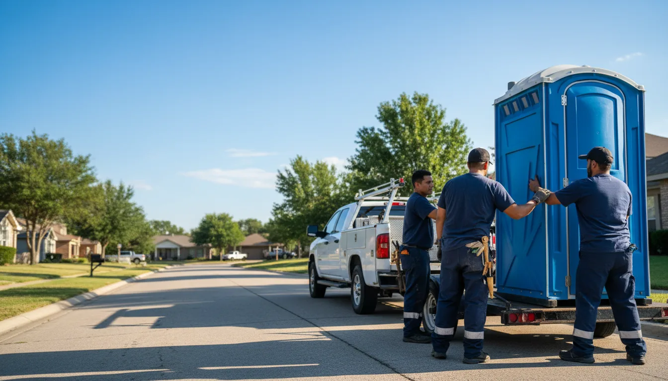 Portable Toilet Rental in New Providence, NJ near me